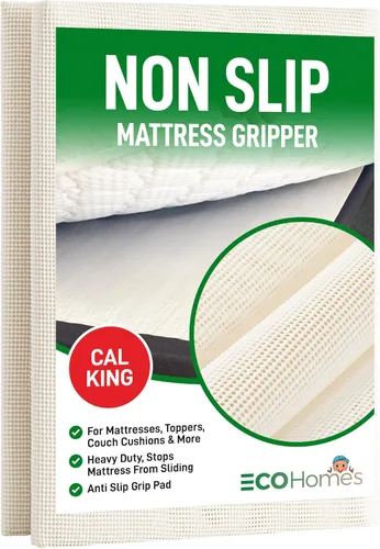 Vista 13 de ECOHomes - Almohadilla antideslizante para colchón, evita que el topper se deslice - Almohadillas de agarre antideslizantes para sostener el sofá