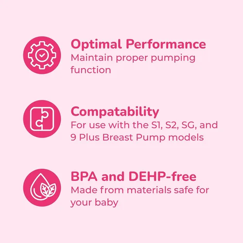 Vista 4 de Pieza de repuesto del protector de reflujo para extractor de leche materna – Soporte esencial para lactancia materna – Compatible con extractores