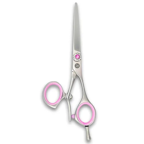 Saki Sakura - Tijeras giratorias para peluquería (5.5, acero)