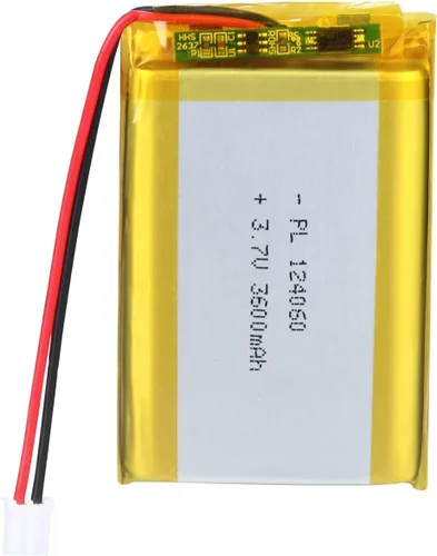 Vista 21 de 802030 Batería Lipo de 3.7V 400mAh 802030 Juego de Batería de Polímero de Litio Recargable con Conector JST PH2.0mm para Dispositivo Electrónico