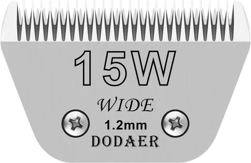 Vista 16 de Tamaño 40/30/15/10/7FC/5FC/4FC/3FC Cuchillas cerámicas desmontables para cortapelos de mascotas para perros, Compatible con Andis, Oster A5, Wahl