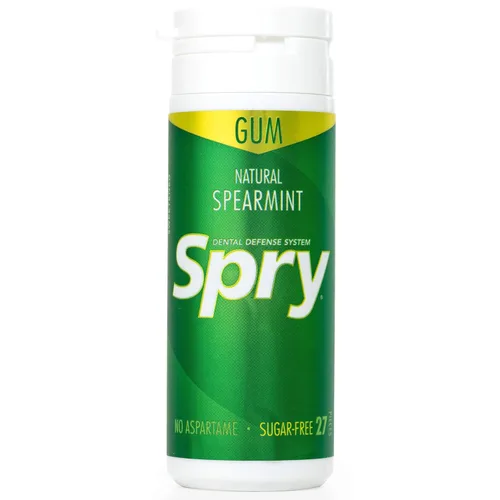Vista 32 de Spry Fresh - Goma de mascar con xilitol natural, sistema de protección de los dientes, sin aspartamo, sin azúcar