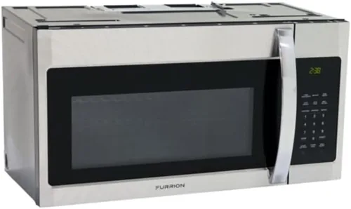 Furrion 2022007898 Horno microondas RV de convección sobre el rango - 1.5 pies cúbicos, acero inoxidable