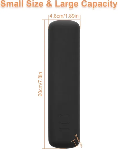 Vista 7 de FERYES Soporte para brochas de maquillaje de viaje, Negro, Chico, Simplicidad