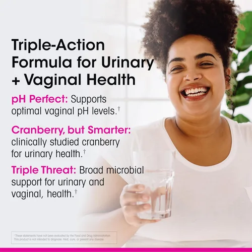 Vista 2 de vH essentials Probióticos para mujeres con prebióticos, arándano y vitamina C – 120 cápsulas – Paquete de 2 – Probióticos vaginales que apoyan