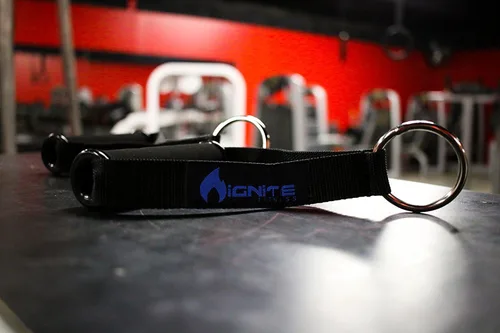 Vista 6 de Ignite Fitness - Manijas para hacer ejercicio, superresistentes, con sólidos núcleos fabricados con ABS, con asideros ultraanchos de espuma