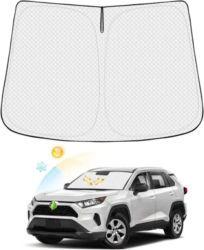 Vista 67 de Canvcle Parasol para parabrisas para Jeep Wrangler JL 2018-2026, accesorios gruesos de 6 capas para Jeep Gladiator JL/2020-2026, protector