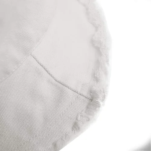Vista 5 de Sombrero de playa para mujer de ala ancha lavada, sombrero plegable con protección solar UPF 50+ Beige