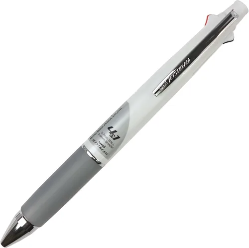 Vista 6 de Bolígrafo multifunción Uni Jetstream, con bolígrafo de 0.03 pulgada y lápiz de 0.02 pulgada (MSXE510007.24), Bordeaux