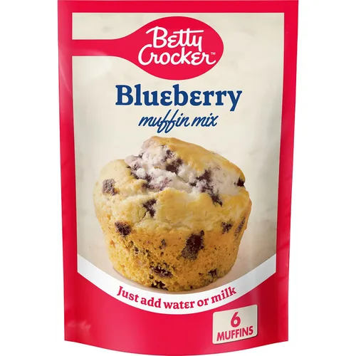 Vista 30 de Betty Crocker Mezcla de muffins de nuez de plátano, hecha con nueces, 6.4 onzas (paquete de 9)