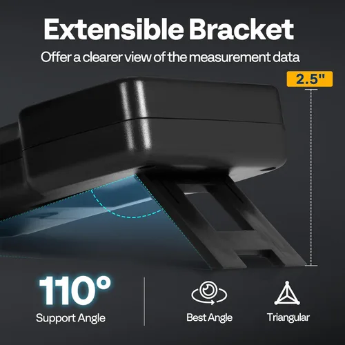 Vista 8 de VIVOHOME Serie VG - Juego de bomba de vacío y medidor de CA, bomba de vacío HVAC de 2 etapas de 1.5 HP 14.4CFM y kit de manómetro de colector de 4