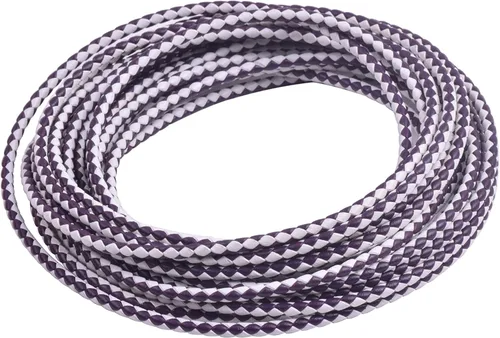 Vista 31 de KONMAY - Cordón de cuero trenzado genuino de 5 yardas, 3.0mm, marrón antiguo, redondo, para cuerda de bolo