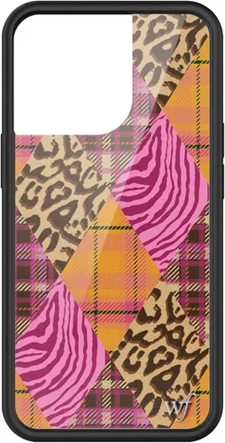 Vista 14 de Wildflower Cases - Funda Antonio Garza, Compatible con Apple iPhone 13 Pro Colaboración, Galaxy, Púrpura, Rosa, Años 2000, Moderna - Protector