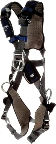 Vista 2 de 3M DBI-SALA ExoFit NEX Plus Comfort Arnés de posicionamiento/escalada estilo cruzado 1140201, grande, gris, 1 EA