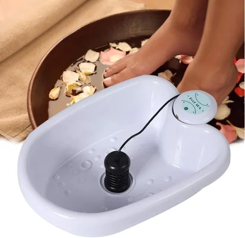 Máquina portátil de desintoxicación para baño de pies, máquina de desintoxicación de masaje de pies, baño y spa de limpieza iónico, célula