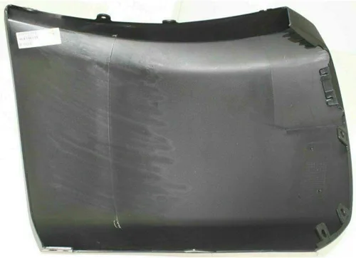Vista 6 de US AUTO PARTS PLUS Nuevo parachoques delantero cromado + cenefa + extensión texturizada + tapas de extremo + soporte de montaje + soportes