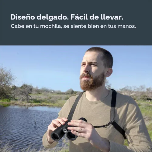 Vista 6 de Celestron TrailSeeker ED 8x32 ED - Prismáticos compactos de vidrio