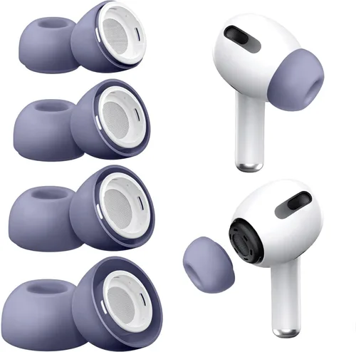 Vista 17 de Almohadillas de repuesto de espuma viscoelástica para AirPods Pro y para AirPods Pro 2, con orificio de reducción de ruido, sin dolor