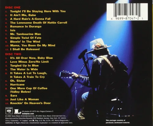 Vista 2 de The Bootleg Series, Volume 5 Bob Dylan Live, 1975
