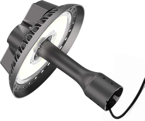 Vista 2 de KRLED CYLED - Luz de área circular LED de 60 W, 8000 lúmenes, 5500 K, blanco puro (equivalente a 200 W), luces de poste de jardín, lámpara