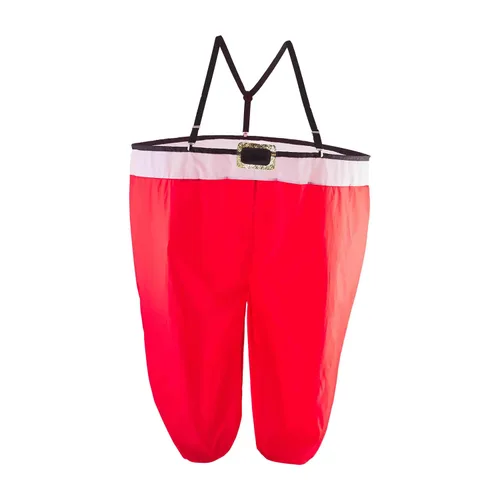Vista 3 de Mud Pie Pantalones de Santa para niños Snowball Toss
