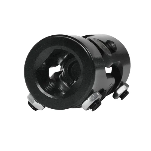 Vista 2 de Acoplador de junta en U de dirección, 1 pulgada DD x 1 pulgada DD junta en U del eje de dirección, junta universal de dirección, acoplamiento