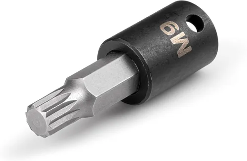 Vista 6 de TEKTON Zócalo de impacto de broca cuadrada triple M5 de 3/8 pulgadas x M5 SIB18205