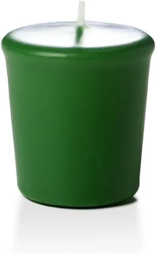 Vista 35 de Yummi - Velas votivas sin aroma, 15 horas de combustión, color blanco. 9 por paquete