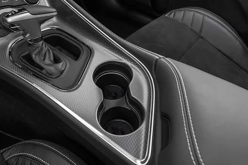 Vista 2 de Auprite Alfombrillas antipolvo para accesorios Dodge Challenger 2015 2016 2017 2018 2019 2020 2021 2022 2023, se adapta a la medida forros
