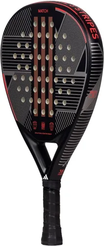 Vista 3 de Adidas Match 3.3 (Negro/Rojo) Pádel Pádel (AR5GA0)