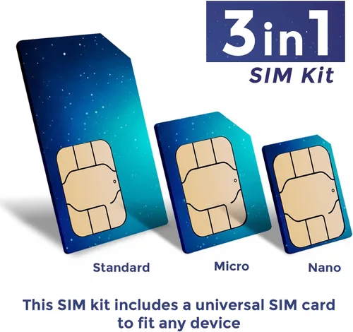 Vista 6 de Tarjeta SIM FLEXIBOOM de 3 meses 6 GB de datos 4G LTE, plan recargable sin contrato para varios dispositivos IoT desbloqueados (tarjeta SIM 3 en 1)