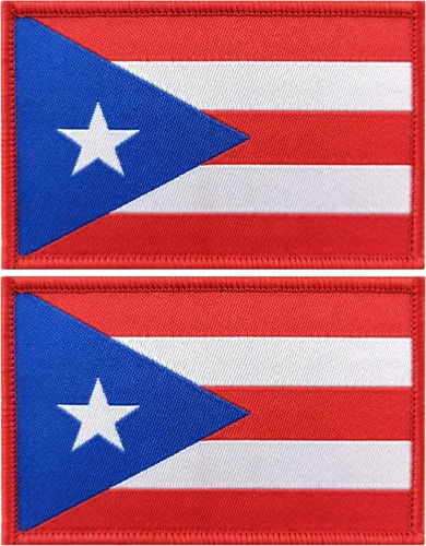 Vista 9 de QQSD Parche de bandera argentina Argentina - Cierre de velcro, paquete de 2