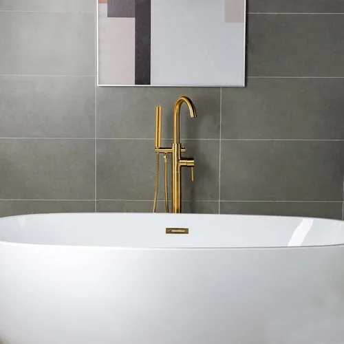 Vista 11 de WOODBRIDGE F0007 DR-BG Grifo, Oro Cepillado