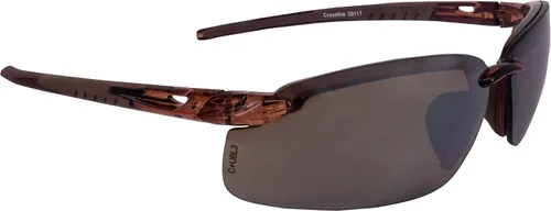 Crossfire ES5 Gafas de Seguridad Premium, Marco Ultraligero y Pieza Nasal Ajustable