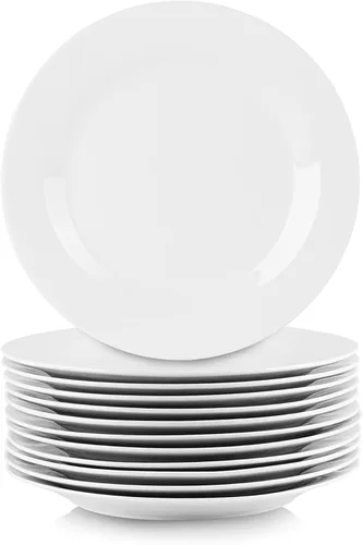 Vista 13 de 10 Strawberry Street 7" Catering Coupe - Cuenco para cereales, juego de 12, color blanco