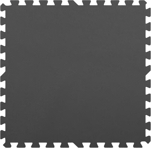 Vista 12 de IncStores Eco Soft+ baldosas de espuma (2 x 2 pies), tapetes para piso, para armar, con bordes extraíbles, negro