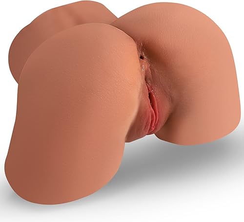 5. Muñeca Sexual Masculina Juguetes Sexuales Coño de Bolsillo para Hombres, Trasero Suave Realista 3D con Vagina Anal Sexo Placer Color de Piel Juguete