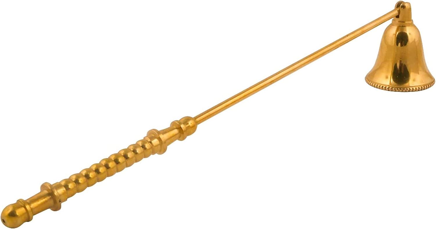 8. ARSUK Snuffer de velas, extintor de incendios con mango largo para extinguir velas de forma segura, acero inoxidable, 12 x 2 pulgadas