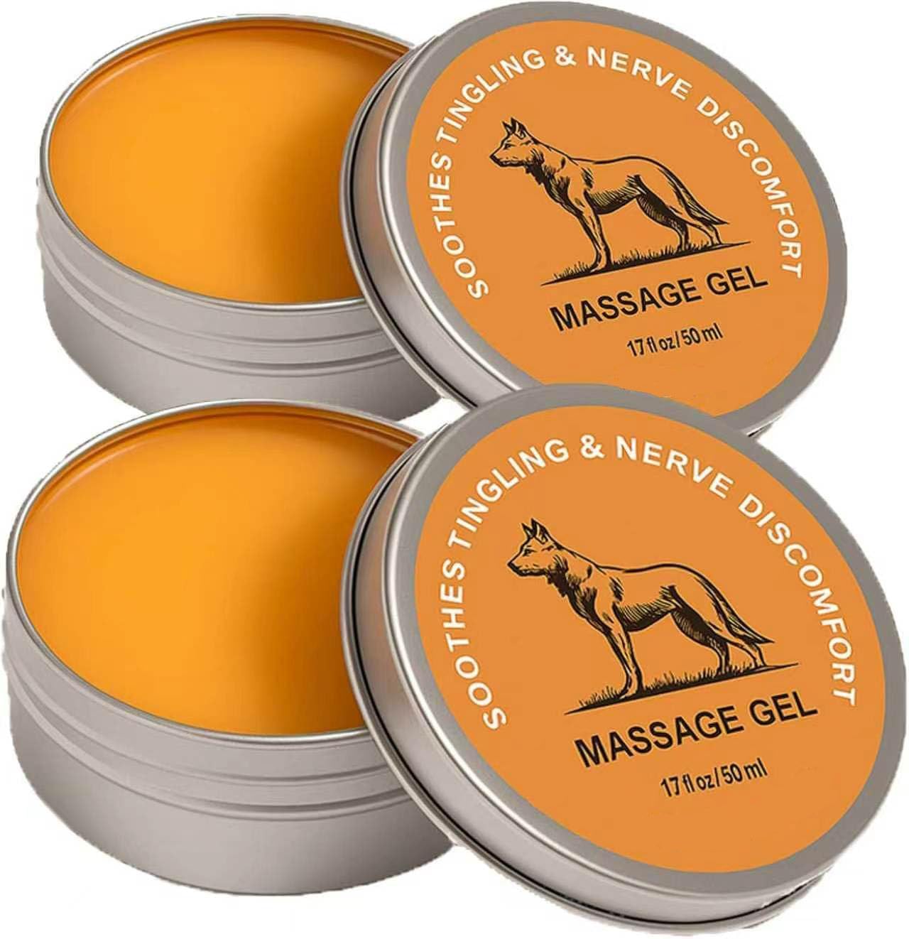10. Lmoy Bálsamo de alivio nervioso para neuropatía, crema de masaje calmante para el cuidado, crema de masaje calmante natural para el cuidado