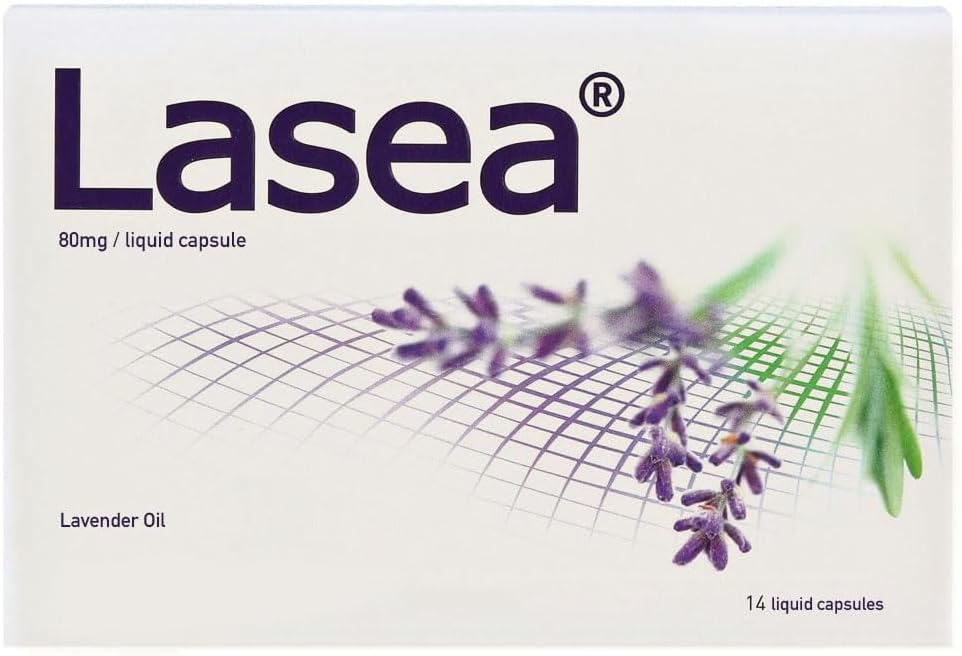 Cápsulas líquidas 14ct Silexan Lavender cura pensamientos ansiosos disturbios internos y pensamientos giratorios