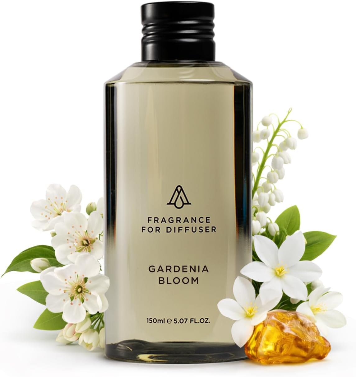 AromaPlan Gardenia Bloom - Aceite difusor de hotel - 100% fragancia, 5.07