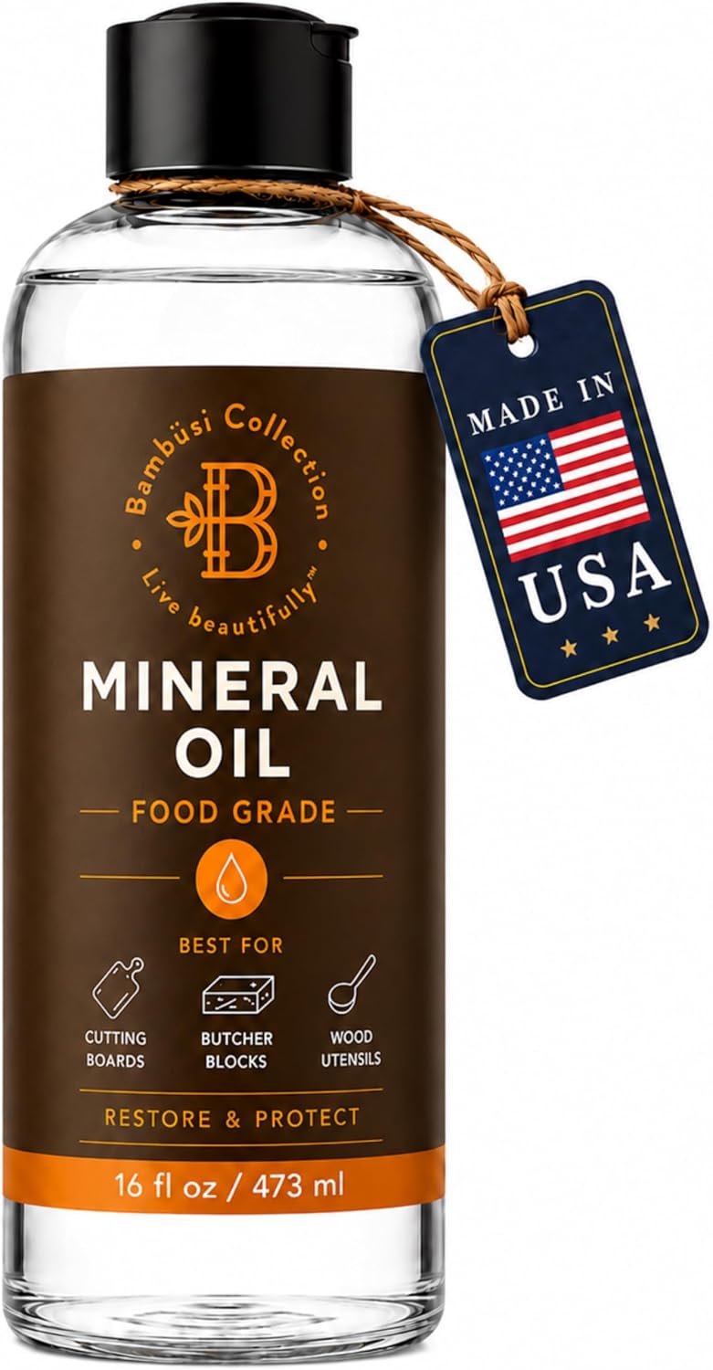 Bambüsi Aceite mineral de grado alimenticio para acondicionador de tabla