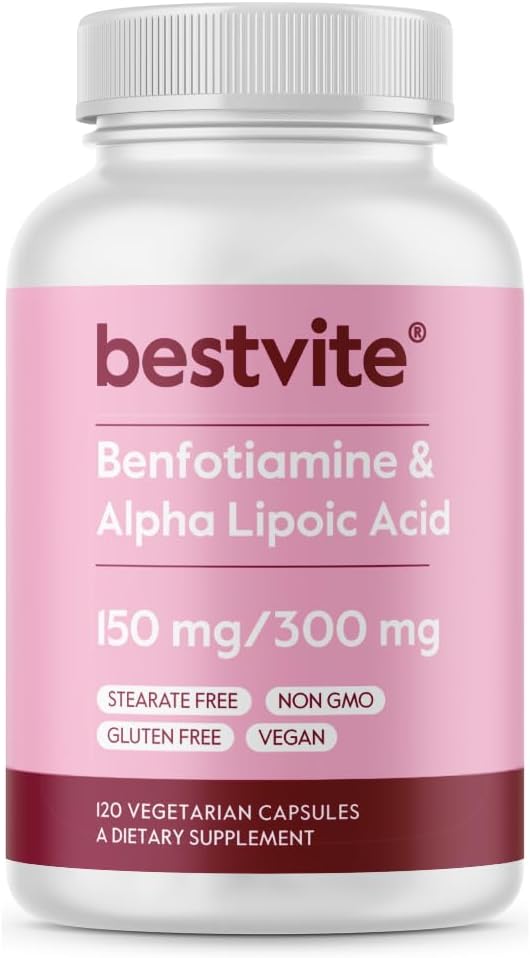 BESTVITE Benfotiamina 150 mg / ácido alfa lipoico 300 mg