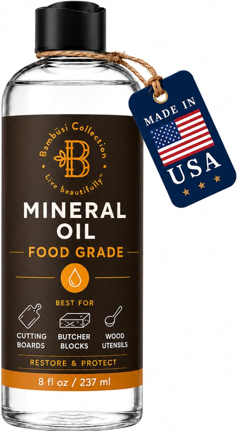 Bambüsi Aceite mineral de grado alimenticio para acondicionador de tabla